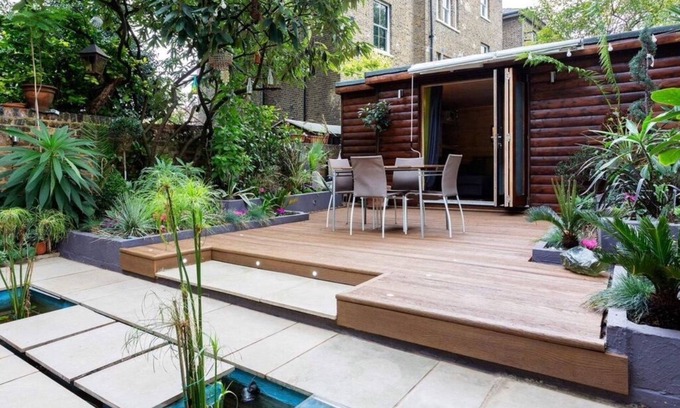 Clapham Apartamento | Impresionante y Único Gran Jardín Plano Clapham Common Londres