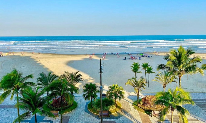 Aviacao Apartamento | A201 - Vista Mar | 3 Quartos c/Wifi e Churrasqueira