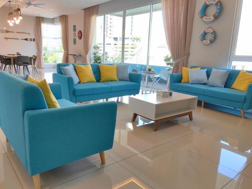 Kampung Datuk Keramat Apartamento | A3A l Near KLCC TRX l Santorini l 18 Guests