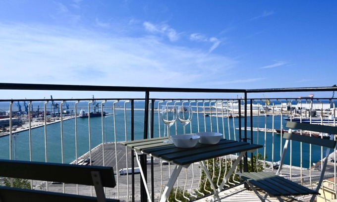 Ancona Apartamento | A40 - Ancona, elegant two-room apartment with a view