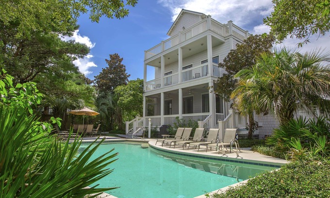 Gulf Trace Casa | Por encima de The Dunes: piscina privada, piscina privada climatizada, Gulf Trace, Grayton Beach.