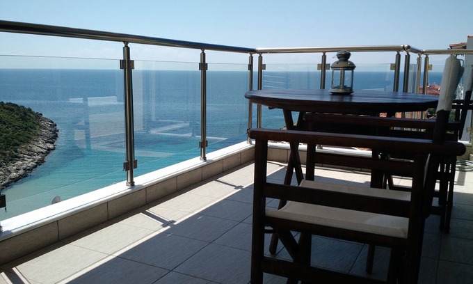 Skala Marion Apartamento | Apartamento "Sobre el mar" II