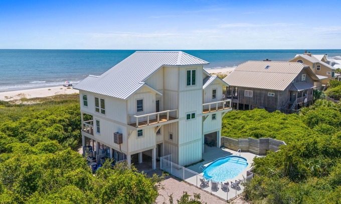 Plantation Casa | Acacia: Stunning Beachfront Home, Private Pool, Pet-Friendly, Hot Tub, Sleeps 26