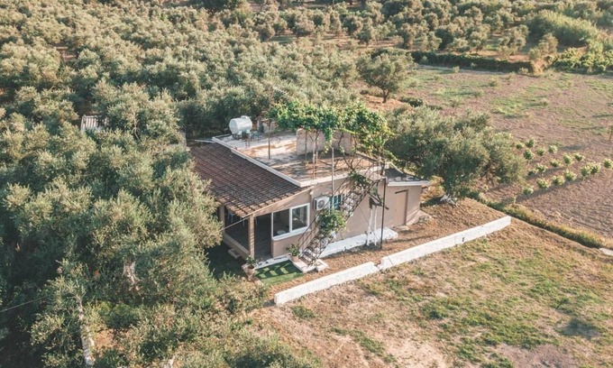 Agia Marina Casa | Casa de vacaciones accesible "The Mills House" con terraza privada y Wi-Fi