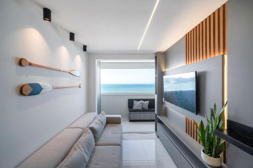 Tabuleiro dos Oliveiras Apartamento | Achei Itapema Vista mar incrível no Sky Bridge
