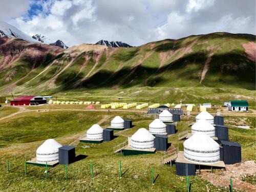 Osh Region Otro | “Achik Tash” camp at the foot of Lenin Peak (7134 m)