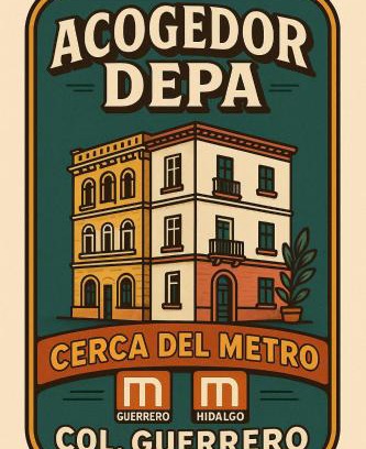 Guerrero Apartamento | Acogedor departamento cerca del metro guerrero e hidalgo