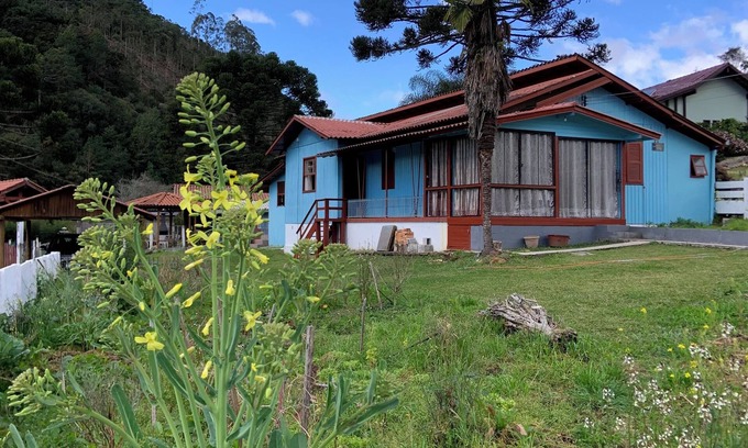 Urubici Casa | Aconchegante Casa Serrana ao Lado da Igreja Matriz - ideal para famílias e pets