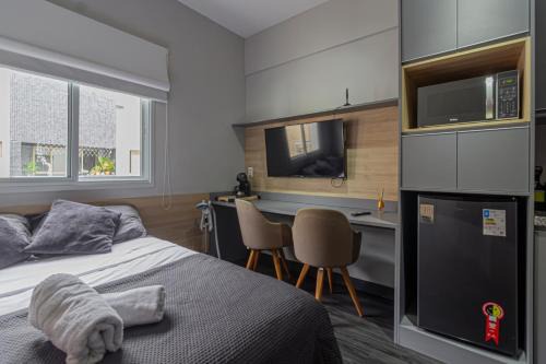 Santa Paula Apartamento | Aconchegante flat próximo a GM