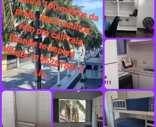 Mirim Apartamento | Aconchego Pé na Areia Apto 726