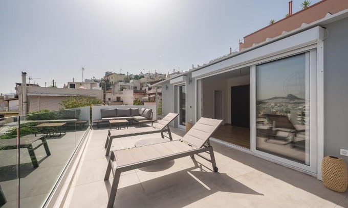 Dafni Apartamento | ☆Acropolis View Villa☆Free Cancellation☆Rooftop Terrace☆