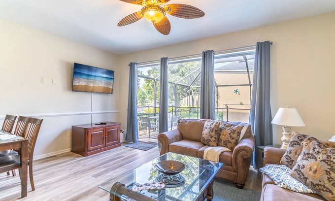 Windsor Hills Casa | Across the street from the Windsor Hills Clubhouse | Mickey-Themed Bedroom | Sleeps 6