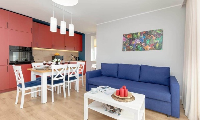 Puck Apartamento | Adama Mickiewicza 9 | Fully equipped apartment