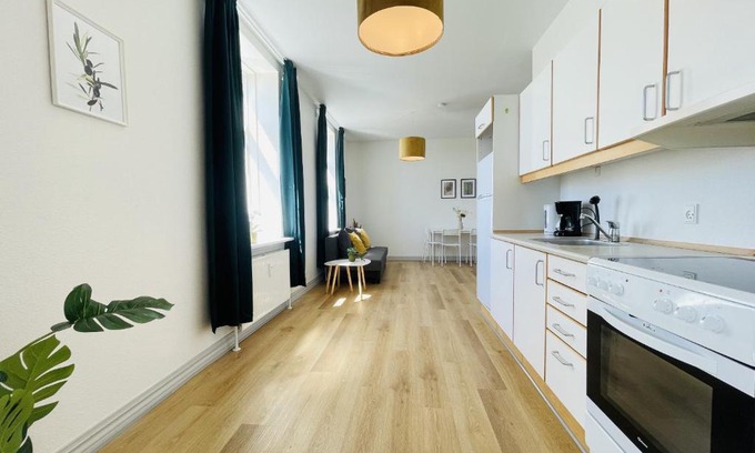 Hjørring Apartamento | aday - Green Light Apartment Suite in the center of Hjorring