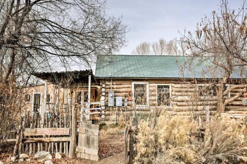 San Cristobal Casa | Adobe Cottage on Organic Farm Stay near Taos, New Mexico