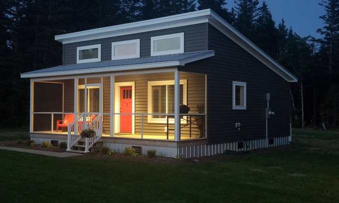 Margaree Valley Cabaña | Adonai Adventure Cabin 1 w/ mountain views, near Cabot Trail, river access