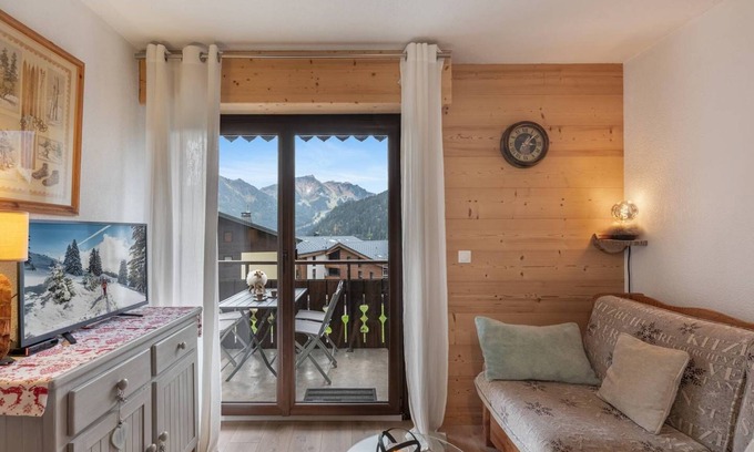 Chatel Apartamento | Adorable apartamento para 4 personas - cerca de las pistas