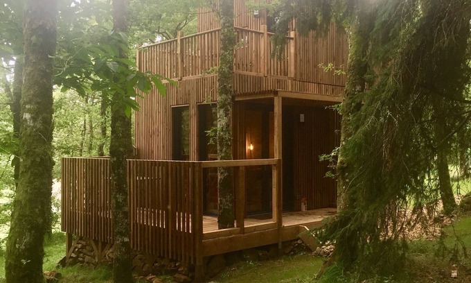 Saint-Junien Chalet De Esquí | Adorable Chalet Tout Confort, Dans un Espace Boisé, à 3 min de Saint-junien