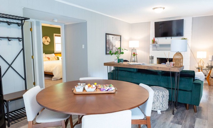 Cary Casa | Adorable downtown Cary basement apartment with fully fenced in yard