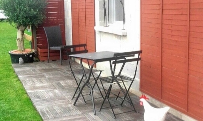 Labergement-Foigney Apartamento | Adorable studio ☆ Private terrace ☆