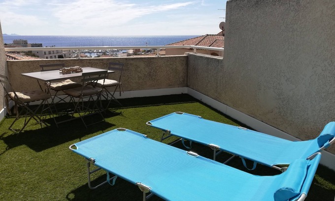 Sausset-les-Pins Apartamento | Adorable estudio ... entre el cielo y el mar ...