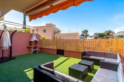 Benajarafe Casa | Adosado con vistas al mar desde la piscina con BBQ