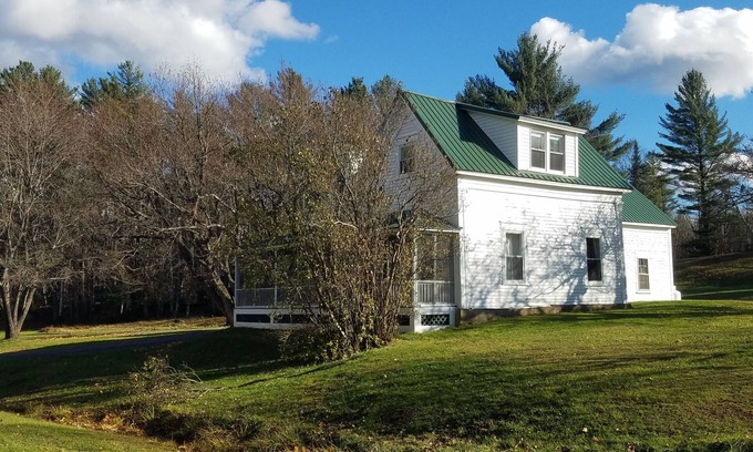 Sunday River Area Casa | Encantadora granja en las estribaciones de Andover