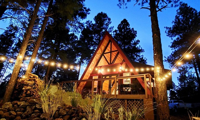 Kachina Village Cabina | Aframe*Hiking Trails*Grill*AlFresco Dine*Fireplace