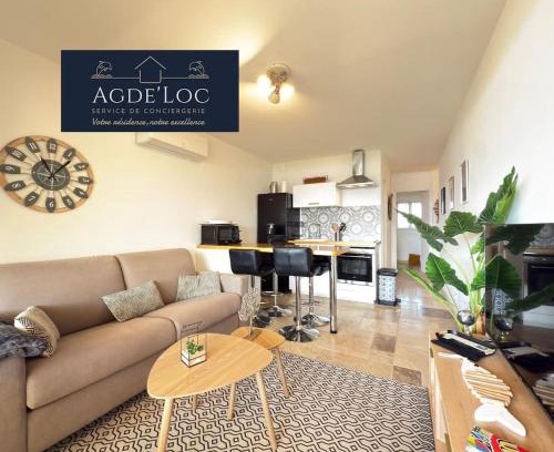 La Tamarissiere Apartamento | Agde-Loc Tamarissiere - Vue Herault & Proche Mer