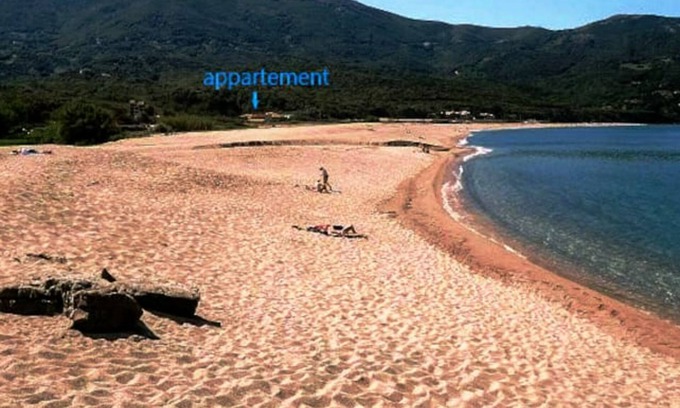 Calcatoggio Apartamento | Agréable Appartement Piscine,plage,jardin