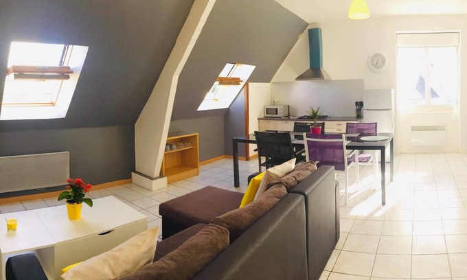 Quimperle Apartamento | Agréable Appartement sur les Hauteurs de Quimperlé