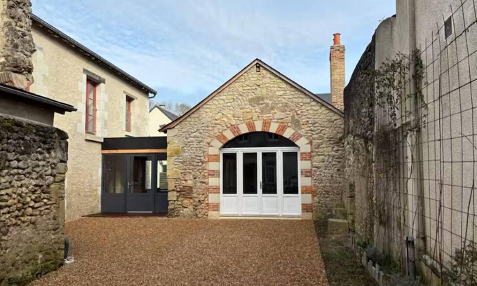 Vernou-sur-Brenne Casa | Agréable Maison Ancien Palais Pépin le Bref Tours Amboise