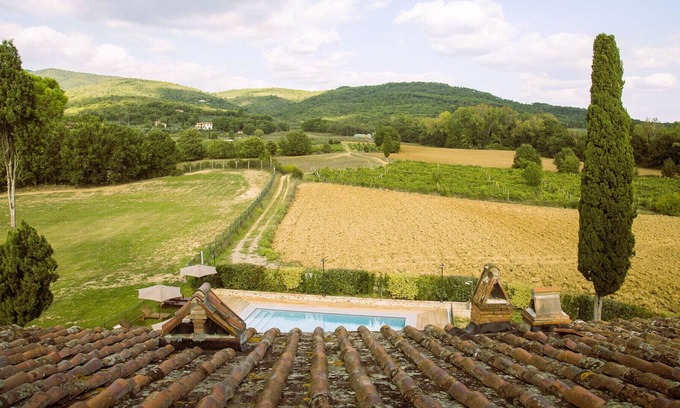 Castiglion Fibocchi Apartamento | Agriturismo San Pietro Appartamento Sambuco