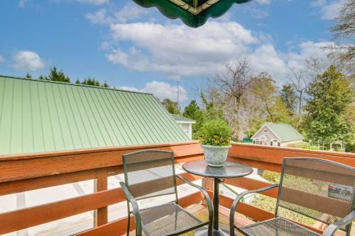 Aiken Apartamento | Aiken Apt with Garden-View Balcony Half-Mi to Dtwn!