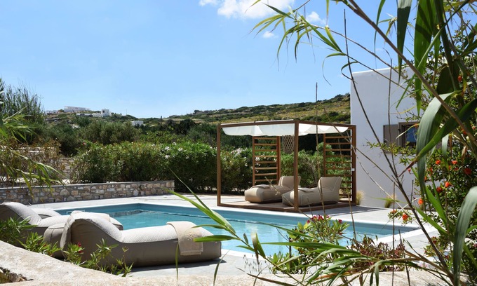 Ampelas Villa | Aiolos - Villa privada con piscina y jacuzzi