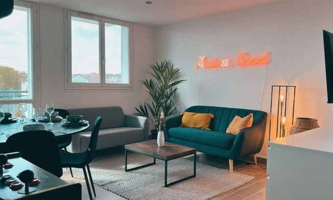 Colomiers Apartamento | Air Arcade - 1 à 6 Personnes