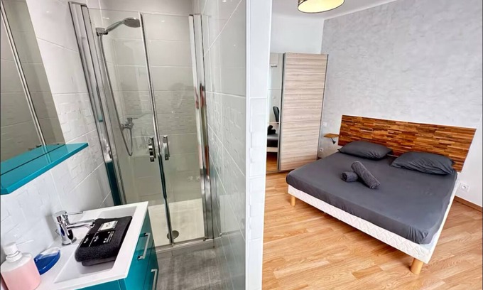 La Madeleine Apartamento | Air-conditioned 4-bedroom apartment - Close to the sea and transport links