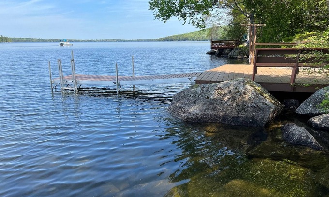 Otis Casa | Air conditioned home on Beech Hill Pond 20 feet from the shore. Great location!