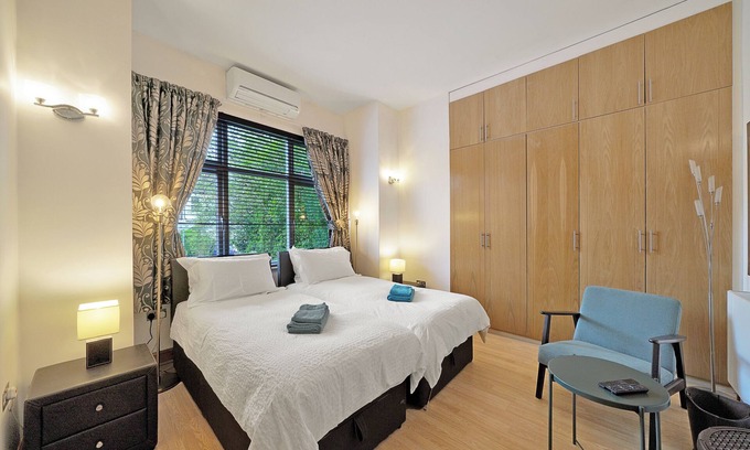 Mapesbury Apartamento | Air-conditioned London garden apartment
