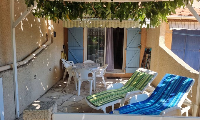Portiragnes-Plage Villa | VILLA CONFORTABLE CON INTERNET - PLAYA 200M - TIENDAS 80M -ANC