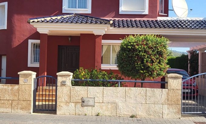 Caserio Los Tarquinos Villa | Aire acondicionado Villa con piscina privada con vistas a las montañas