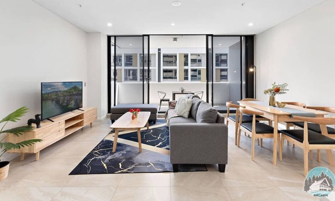 Lidcombe Apartamento | Aircabin - Olympic Park - Cheerful - 3 Beds APT