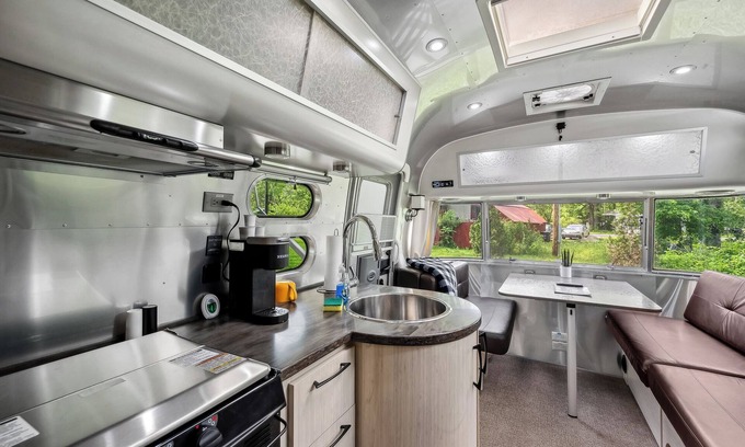 Bull Creek Casa | Airstream Serenity Nightly Rental