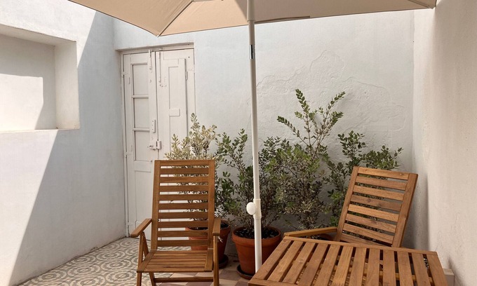 Se Chalet De Esquí | Encanto Algarvio con Patio Privado