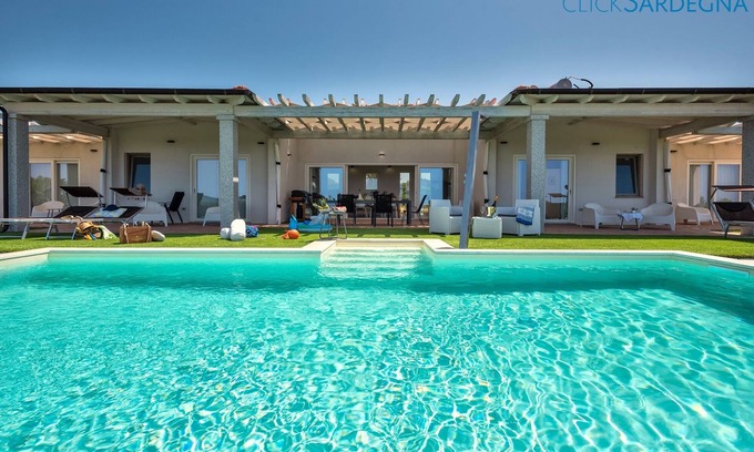 Alghero Villa | Alghero Country House Carrabufas villa con vista al mar para 10 personas