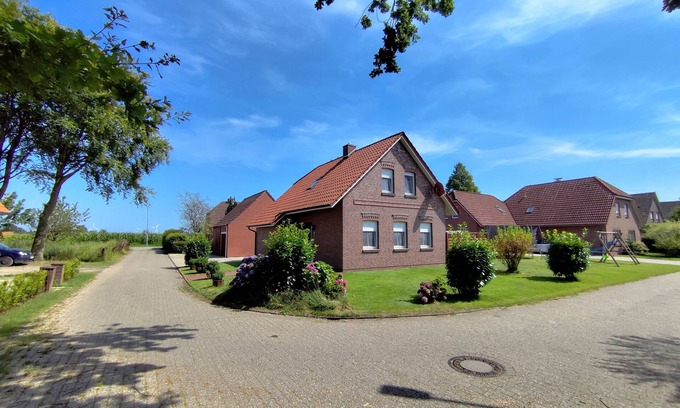 Oldeburg Casa | Todo adentro! Casa de vacaciones familiar y baja en alérgenos en el centro de Frisia Oriental