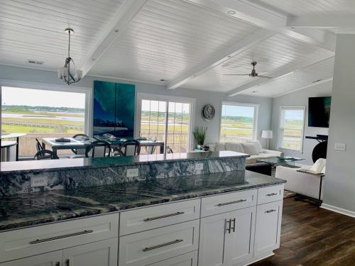 Surf City Casa | All Marshed Up - 1 block to Beach & Spectacular Marsh View