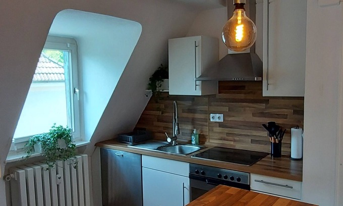 Bergerhausen Apartamento | AlleeSuite, near trade fair, RÜ, Baldeneysee, central, NETFLIX
