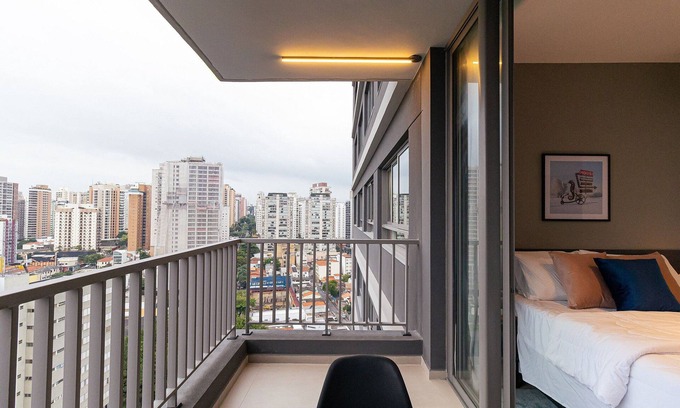 Perdizes Casa | Allianz Parque box | pool | balcony
