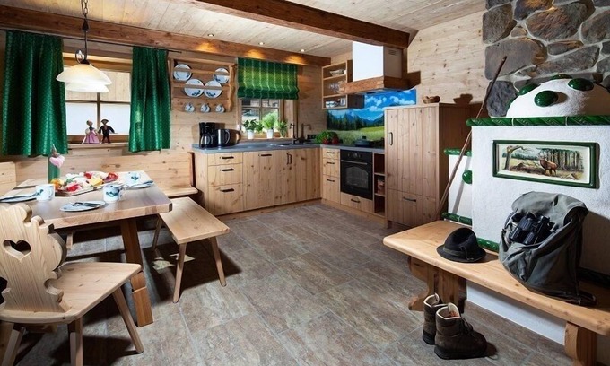Ramsau bei Berchtesgaden Casa | Almchalet Jagd-Stub'n, 1-6 personas, 107 m², ducha / WC + baño / WC, balcón + terraza, TV, WiFi, cabina de calor, 3 habitaciones